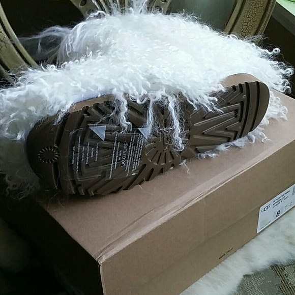 ugg fluff mongolian boots